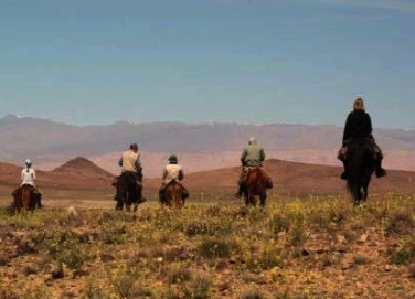 equestrian trip in Morocco