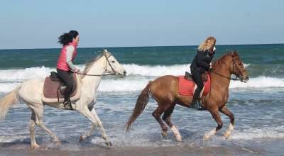horseback trail riding in spain