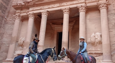 Randonnée à cheval en Jordanie