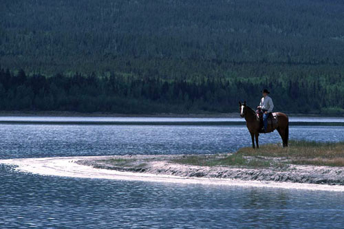 horseback riding trip in Canada