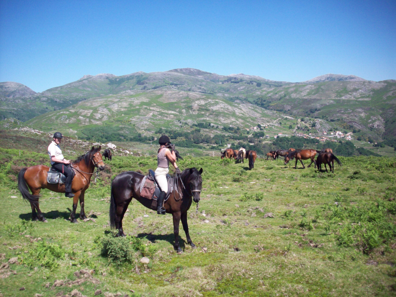 semaine rando à cheval Portugal