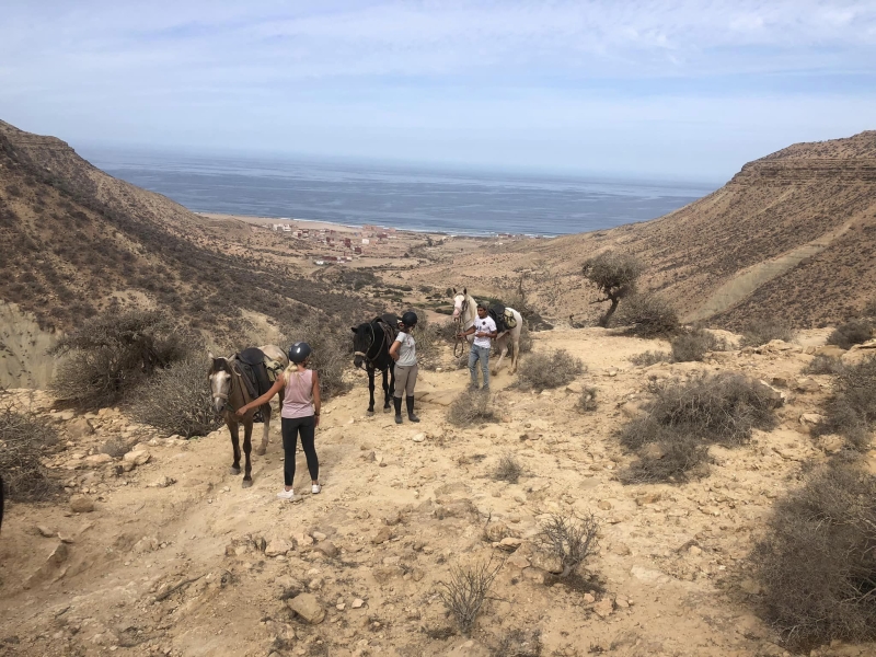 voyage a cheval Maroc
