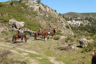 rando cheval Corse