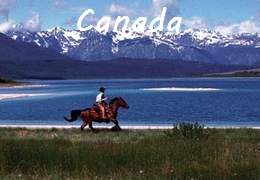 randonnée cheval Canada