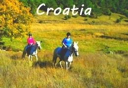 horse riding in Croatia