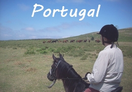 randonnée à cheval au Portugal