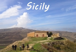 horse riding in Italy Sicily