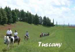 Horse riding holiday in Tuscany