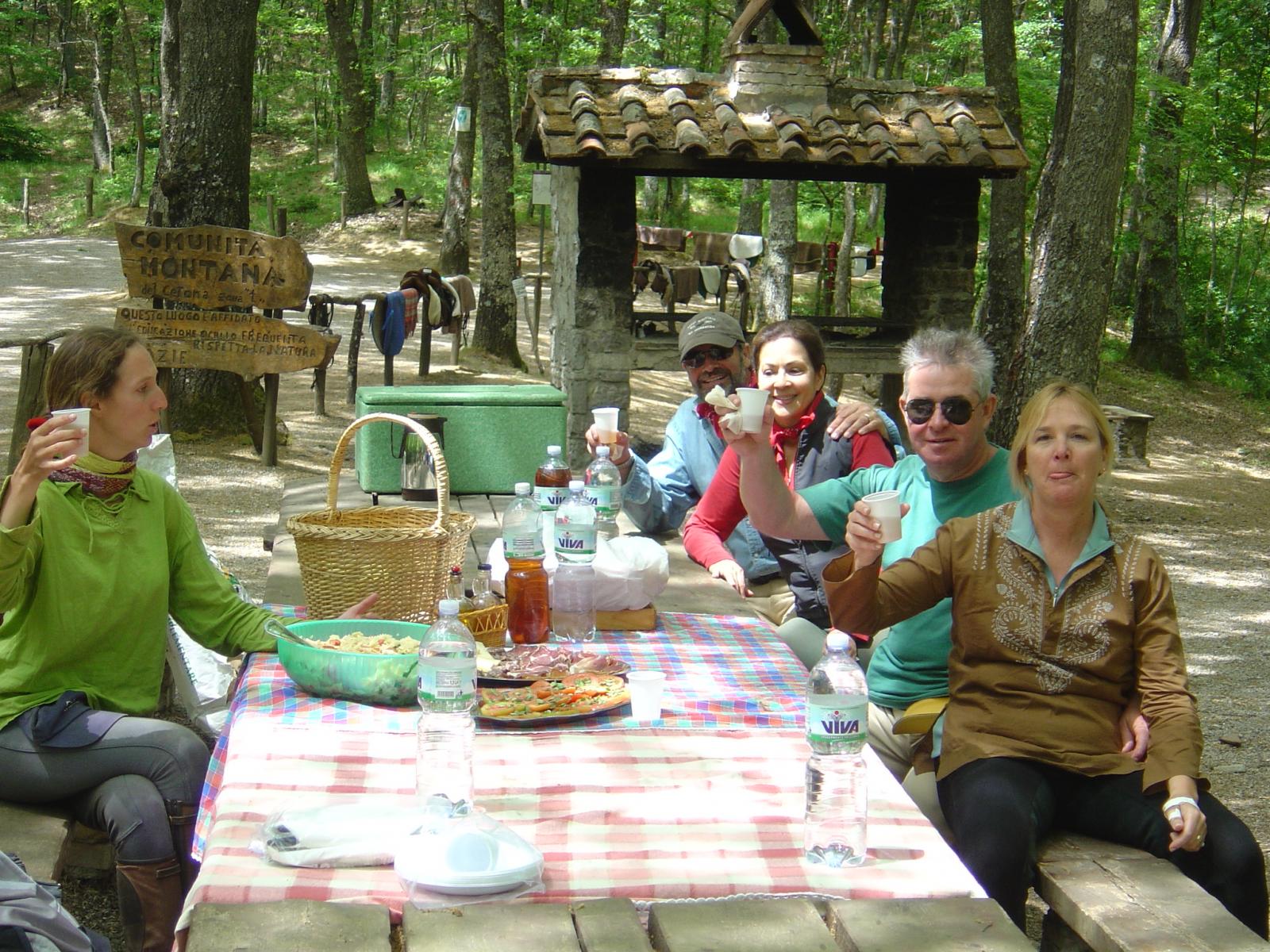 horse riding trip in tuscany