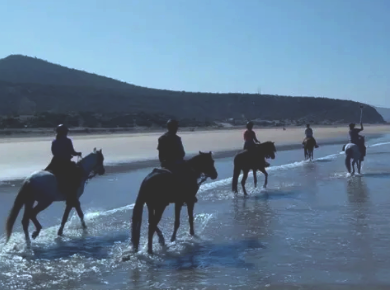 Morocco horseback trail ride