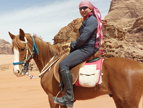 rando cheval Jordanie