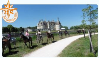 Loire castle horseback ride