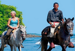 à cheval au Costa Rica