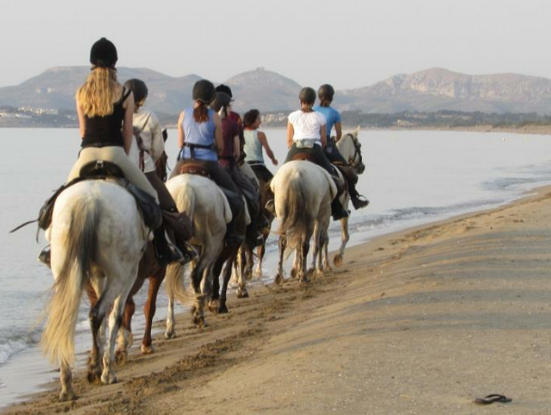 rando à cheval en Espagne