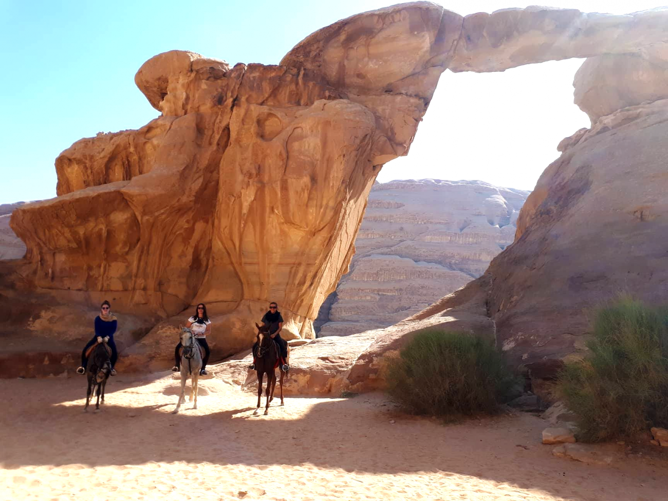 randonnee a cheval en jordanie