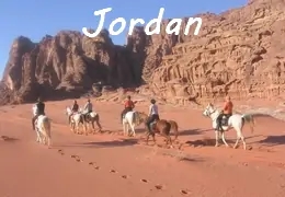 horse riding holidays in Jordan