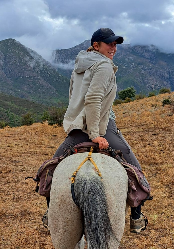 Marie Fischer, Guide équestre à CAP RANDO