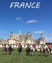 horse riding in France