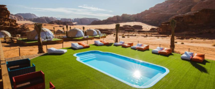 Luxury equestrian vacation in Jordan