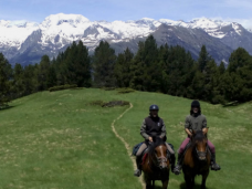 horse riding in Spain