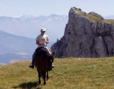 randonnée à cheval vercors