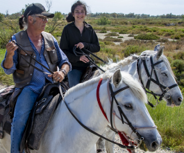 Randonnée à cheval Camargue