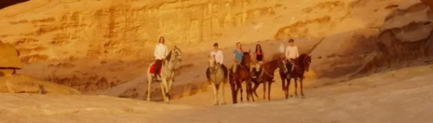 week horse riding in Jordan