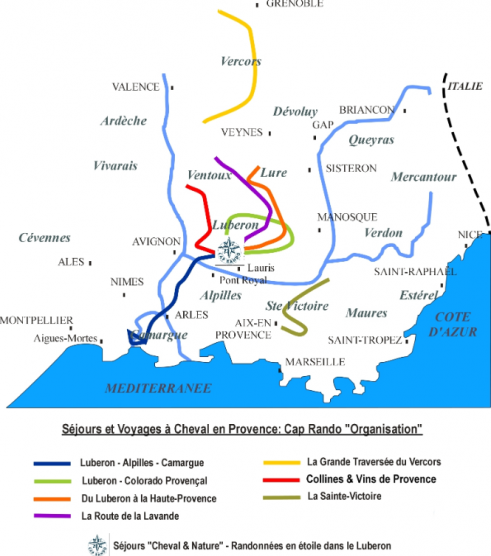 rando cheval provence