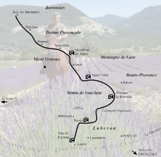 Provence lander horseback ride