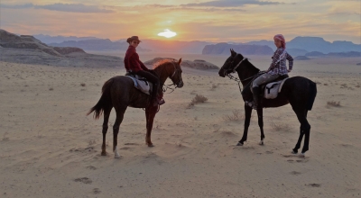 Randonnée à cheval en Jordanie