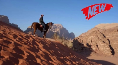 Randonnée à cheval en Jordanie