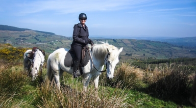 Ireland : Ballinasloe horse fair & trail rides