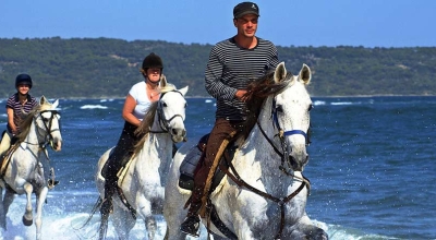 horse riding in spain