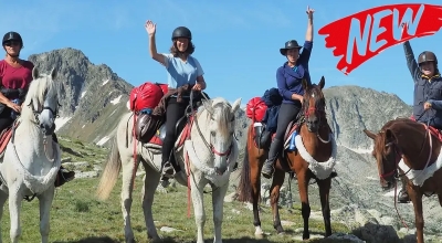 horse trail ride in spain