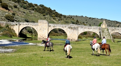 horseback trail ride in spain