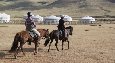 Mongolia horse riding