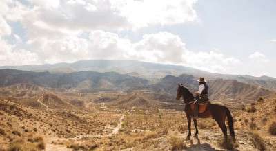 horseback trail ride in andalusia