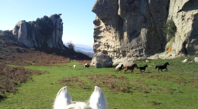 horse riding trip in sicily