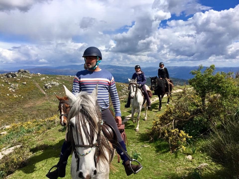 portugal a cheval