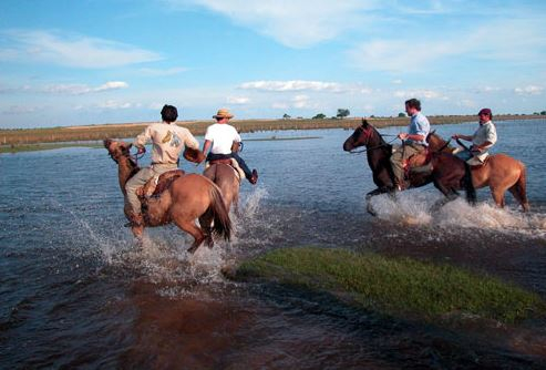 week horse ride in Argentina