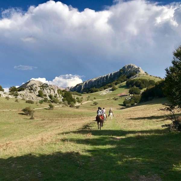 Randonnée à cheval en Italie Sicile