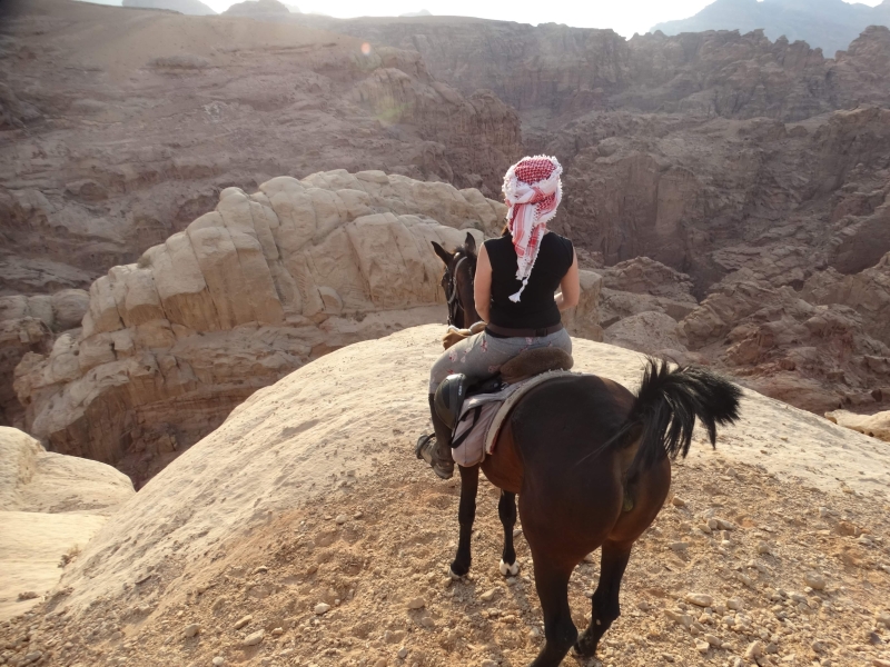 Randonnée à cheval en Jordanie