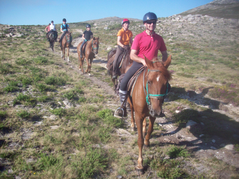 week horse riding Portugal