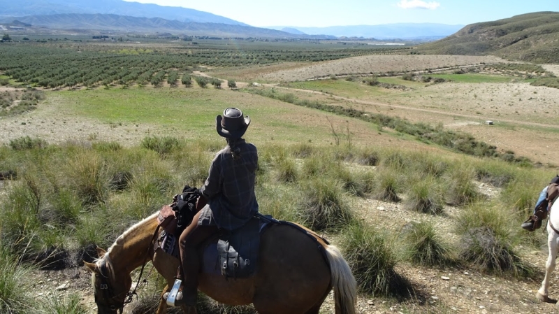 rando à cheval Andalousie