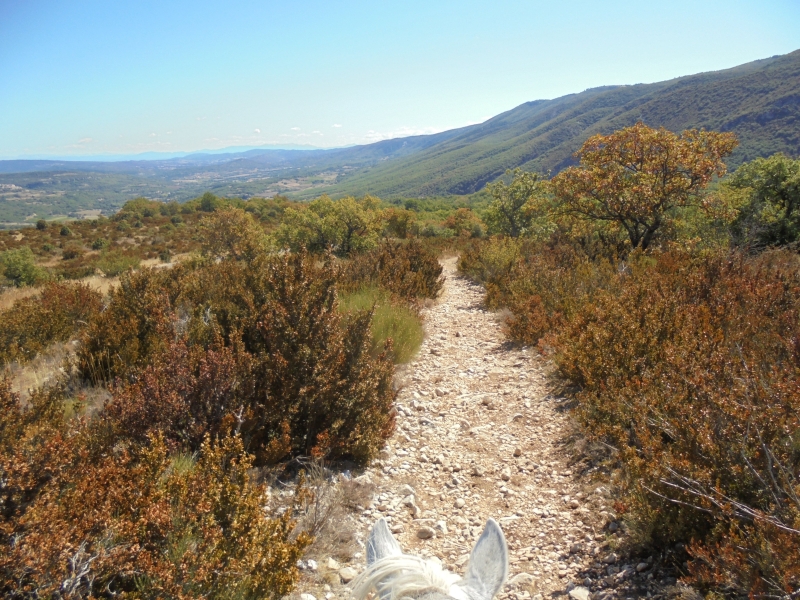 week end a cheval dans le Luberon