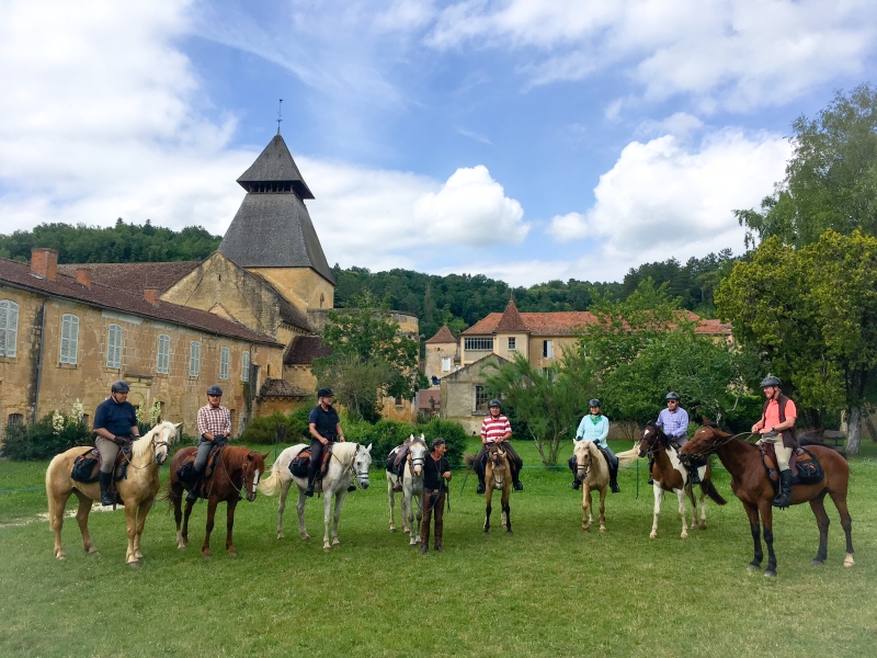 randonnee a cheval Perigord