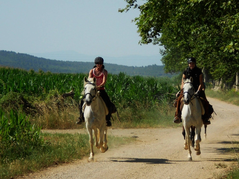 horse riding trip in spain