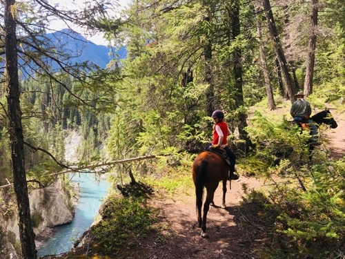 rando a cheval canada