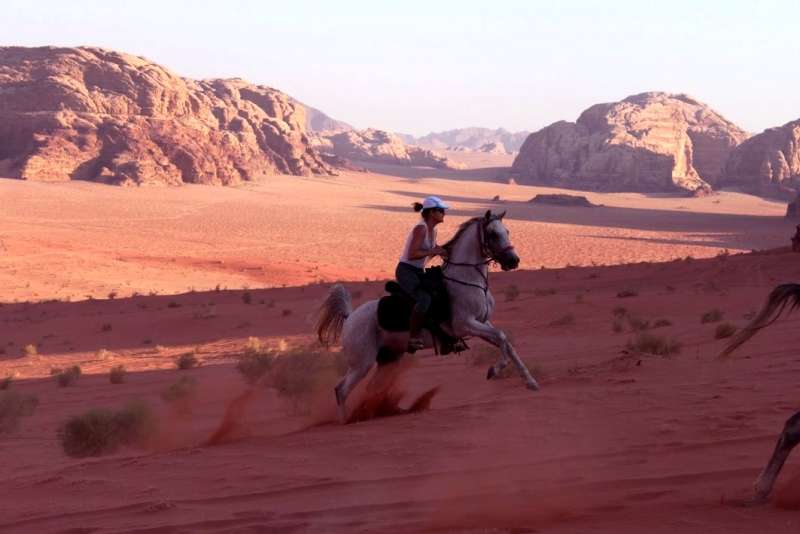 A cheval en Jordanie