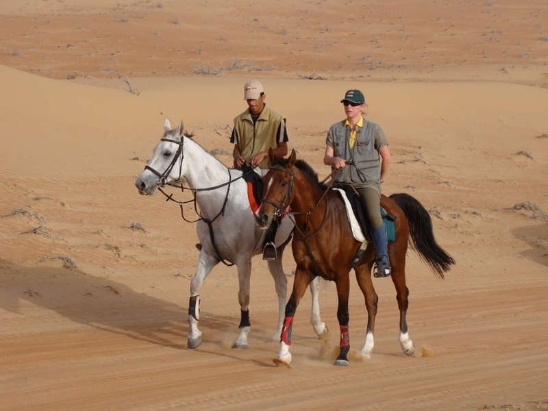 séjour équitation Oman